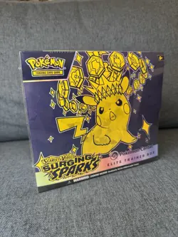 Pokemon ⚡ Surging Sparks Elite Trainer Box ETB Pokemon Center Exclusive SEALED ✨ - Image 1