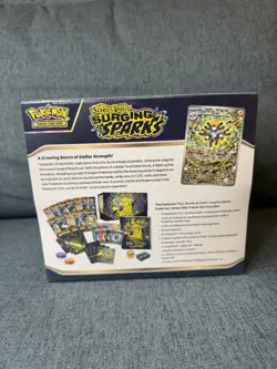 Pokemon ⚡ Surging Sparks Elite Trainer Box ETB Pokemon Center Exclusive SEALED ✨ - Image 2