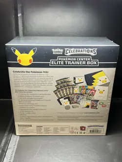 Pokemon 25th Anniversary Celebrations Pokemon Center ETB Factory Sealed - Image 2