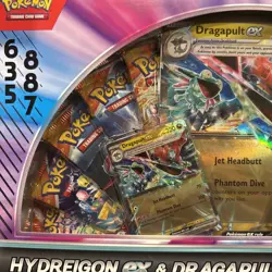 Pokemon TCG Hydreigon EX & Dragapult EX Premium Collection Box NEW SEALED ⚝⚝⚝ - Image 5
