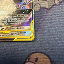 Pokemon TCG Pikachu & Zekrom GX Sun Moon Team Up 33/181 Holo Ultra Rare - Image 3