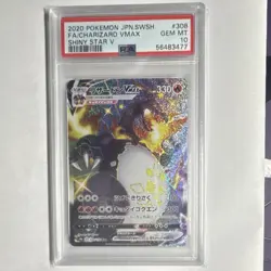 Pokemon Charizard VMAX 308/190 Shiny Star V Shiny Secret Rare Holo PSA 10 - Image 1