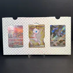Pokemon TCG 151 UPC Promo Set Mew 053, Mewtwo 052, Metal Mew 205 New Sealed - Image 1