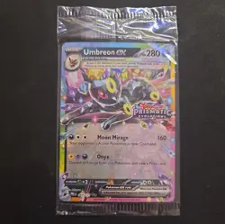 Pokemon Prismatic Evolutions Umbreon ex 060/131 Surprise Box Stamped Sealed NEW - Image 1
