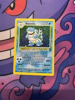 Blastoise 2/130 Pokemon Base Set 2 Holo - Image 1