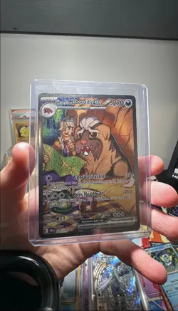Pokemon TCG Arven's Mabosstiff EX #235/182 Sv10: Destined Rivals Sir NM - Image 1