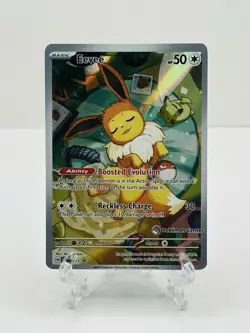 🔥Pokemon TCG-Eevee-Pokemon Center Exclusive-173-S&V Promo-Holo-M/NM! 🔥 - Image 1