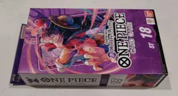 One Piece TCG Monkey D Luffy ST-18 Sealed Purple English Starter Deck w/ PRB-01! - Image 3
