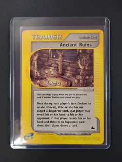 Ancient Ruins 119/144 Skyridge Non-Holo 2003 Trainer Stadium Pokemon Card NM/LP - Image 3