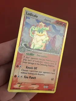 NM Ludicolo 6/100 Delta Species Crystal Guardians Reverse Holo Rare Pokemon Card - Image 1