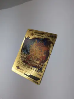2022 POKEMON CHARIZARD V EVOLVED FROM THE DINOSAURS WILD FLAMES GOLD CARD - Image 4