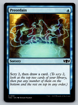 Preordain C 0161 Tarkir: Dragonstorm Regular - Image 1
