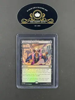 MTG Splinter's Technique (Foil) #80 Teenage Mutant Ninja Turtles - Image 1