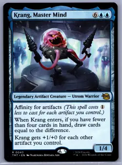 Krang, Master Mind R Teenage Mutant Ninja Turtles 43 NM - MTG - Image 1