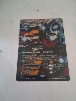 MTG: TMNT - Raph's Jitte - Umezawa's Jitte (Borderless) Foil M 0019 - Image 1