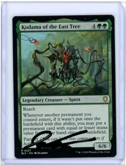 Kodama of the East Tree Bloomburrow Commander Rare Signed Artist Proof MTG - Image 1