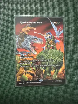 Rhythm of the Wild #12 M - Teenage Mutant Ninja Turtles TMNT MTG Non-Foil - Image 1
