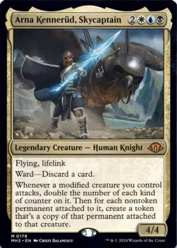 Arna Kennerud, Skycaptain Modern Horizons 3 - Magic MTG NM - Image 1