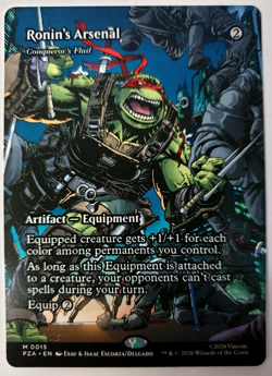 Ronin's Arsenal - Borderless Mythic - MTG TMNT PZA - 0015 NM - Image 1