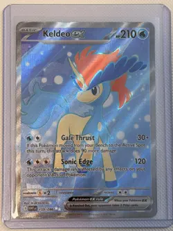 Pokemon TCG Keldeo EX 159/086 Sv: White Flare Ultra Rare Holo Basic 210 HP - Image 1