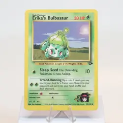 Pokemon TCG - Erika's Bulbasaur 39/132 Gym Challenge Uncommon WOTC - MPIndent - Image 2