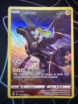 Zekrom Pokemon TCG Brilliant Stars Trainer Gallery Ultra Rare TG05/TG30 - Image 1
