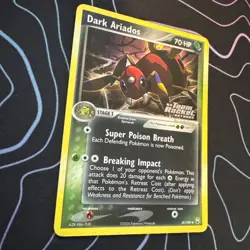 Dark Ariados 30/109 Holo EX Team Rocket Returns Stamped Pokemon TCG - Image 2