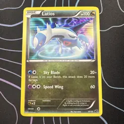 Pokemon TCG Latios 10/20 Dragon Vault Holo LP Condition - Image 1