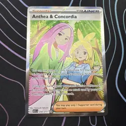 Anthea and Concordia 254/217 Ascended Heroes Pokemon TCG Full Art Trainer NM/M - Image 1
