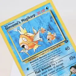 Pokemon TCG - Giovanni's Magikarp 73/132 Gym Challenge Common WOTC - MPIndent - Image 1