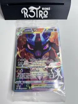 Pokemon TCG Lucario VSTAR SWSH291 Black Star Promo Full Art SEALED - Image 1