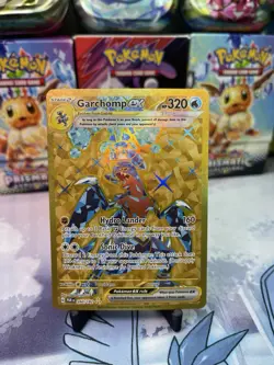 Pokemon Garchomp ex 260/182 SV04: Paradox Rift Hyper Rare Holo 320 HP - Image 1