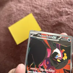 Pokemon Fezandipiti EX 092/064 Sv: Shrouded Fable SIR Holo 210. Pen MarkU - Image 3