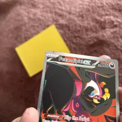 Pokemon Fezandipiti EX 092/064 Sv: Shrouded Fable SIR Holo 210. Pen MarkU - Image 4