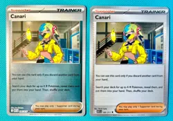 2X-Canari 185/217 Pokemon TCG Ascended Heroes Set of 2 1-Reverse 1-Regular NM - Image 1