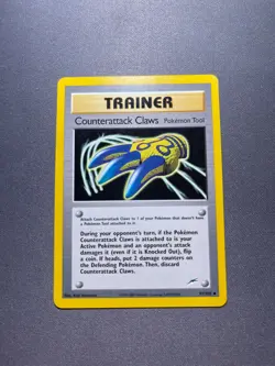 Pokemon TCG - Counterattack Claws - Pokemon Tool - 97/105 Unlimited Neo Destiny - Image 1