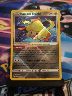 Pokemon Silver Tempest - Radiant Jirachi 120/195 - Image 1