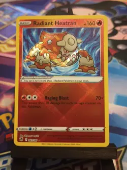 Pokemon TCG Radiant Heatran Sword & Shield - Astral Radiance 027/189 Holo... - Image 1