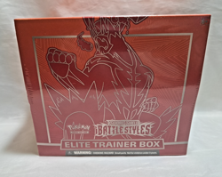 Pokemon Sword & Shield Battle Styles Elite Trainer Box ETB RED SEALED w/ tear - Image 1