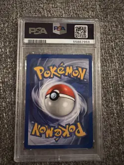 2000 POKEMON American 1st Edition NEO GENESIS #1 AMPHAROS-HOLO PSA 5 - Image 2
