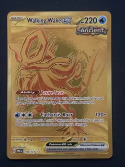 Pokemon TCG Walking Wake EX 178/131 Hyper Rare Holo Prismatic Evolutions - Image 1