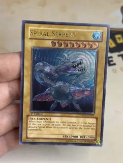 Spiral Serpent STON-EN003 1st Edition Ultimate Rare YuGiOh! NM EURO - Image 2