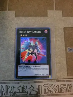 YUGIOH TCG BLACK RAY LANCER PHSW-EN040 SUPER 1ST EDITION - Image 1