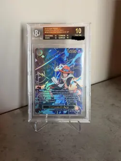 2025 One Piece Portgas D. Ace SP EB02-028 BGS 10 PRISTINE ****BLACK LABEL****#1 - Image 1