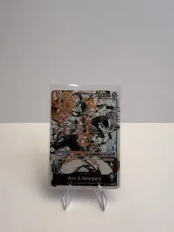 ST22-001 Ace & Newgate (Alt Art) LEADER ONE PIECE Card TCG English - Image 1