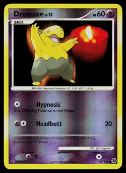 Pokemon Card - Drowzee Great Encounters 65/106 Reverse Holo - Image 1
