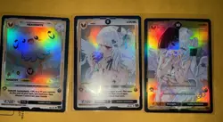VCard: Divine Chaos 1st Edition | Luciel | Halo 8/10 & Mascot Card Set - Image 1