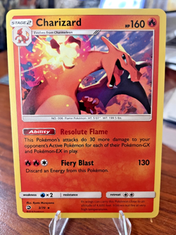 Pokemon Card- Charizard 3/70 - Dragon Majesty 2018 - Holo Rare- NM - Image 1