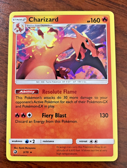 Pokemon Card- Charizard 3/70 - Dragon Majesty 2018 - Holo Rare- NM - Image 3