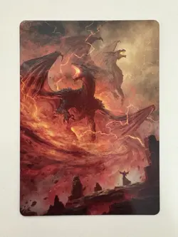 Rite of the Dragoncaller Art Series MTG Magic the Gathering Card NM Mint FDN - Image 1